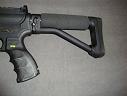 AR-15 Tactical Buttstock 7-1/4" Aluminum Black